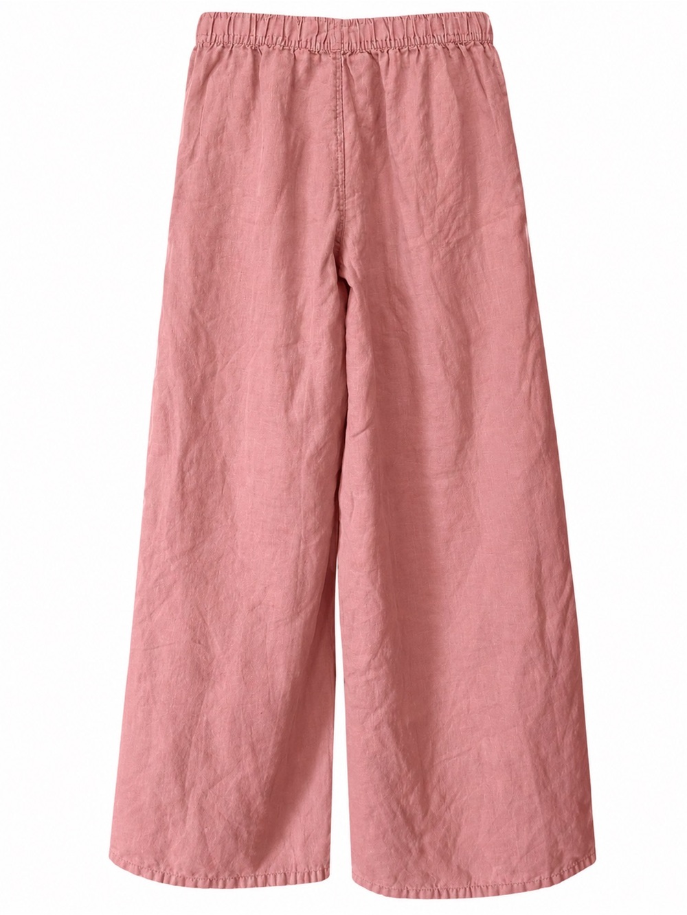 SIGRID Olsen Wide Leg Linen Pants mauve size M - Picture 5 of 9